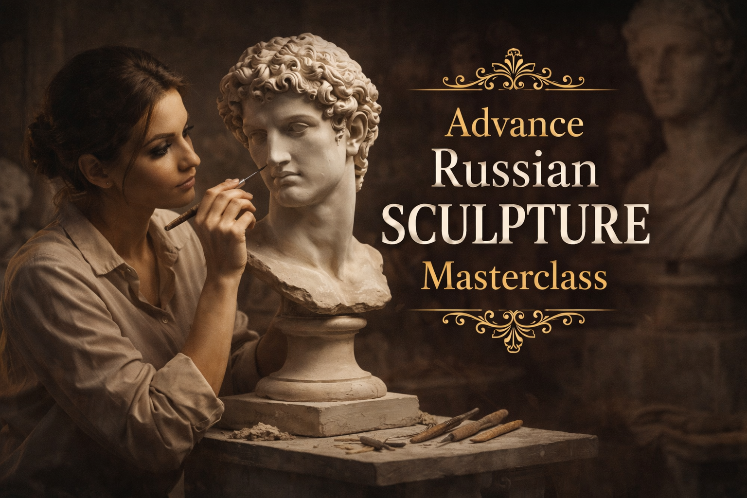 Advance Russian Sculpture Masterclass 🌸